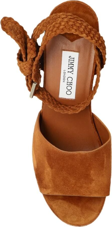 Jimmy Choo Jori 100 Wedge Sandalen - Foto 2