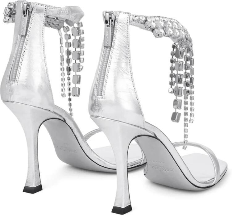 Jimmy Choo Kristalversierde Stiletto Hak Schoenen
