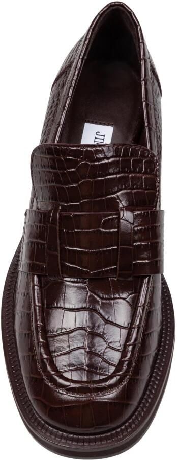 Jimmy Choo Krokodillenprint Leren Loafer Chocoladekleur Krokodillenprint Leren Loafer Chocoladekleur Krokodillenprint Leren Loafer Chocoladekleur Krokodillenprint Leren Loafer Chocoladekleur