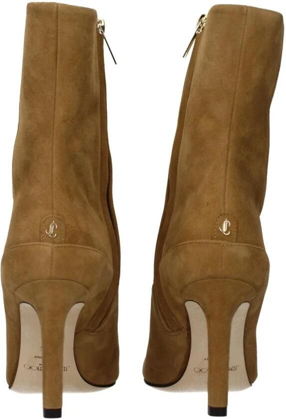 Jimmy Choo Leren Enkellaarsjes met Klassiek Design - Foto 2