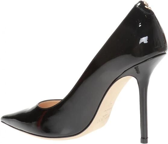 Jimmy Choo Zwarte Pumps van Lakleer met Puntige Neus Black Dames - Foto 4