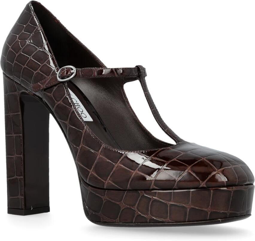Jimmy Choo Marene Mary Jane 120 - Foto 3