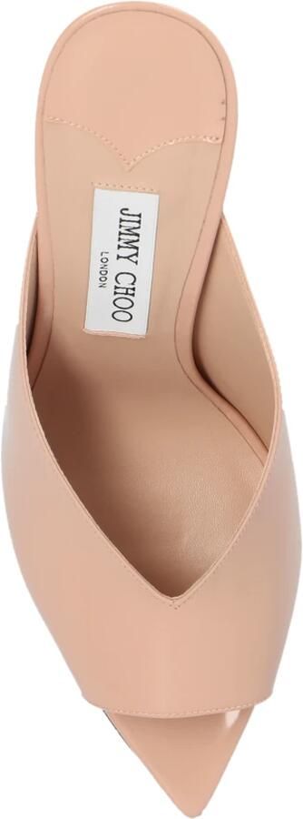 Jimmy Choo Gehakte pantoffels 'Maryanne' Pink Dames - Foto 2