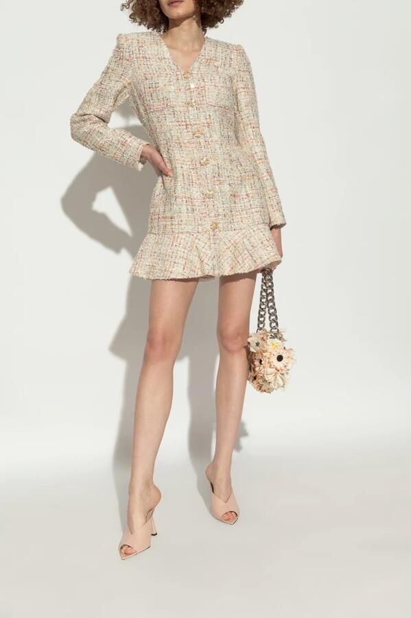 Jimmy Choo Gehakte pantoffels 'Maryanne' Pink Dames - Foto 3