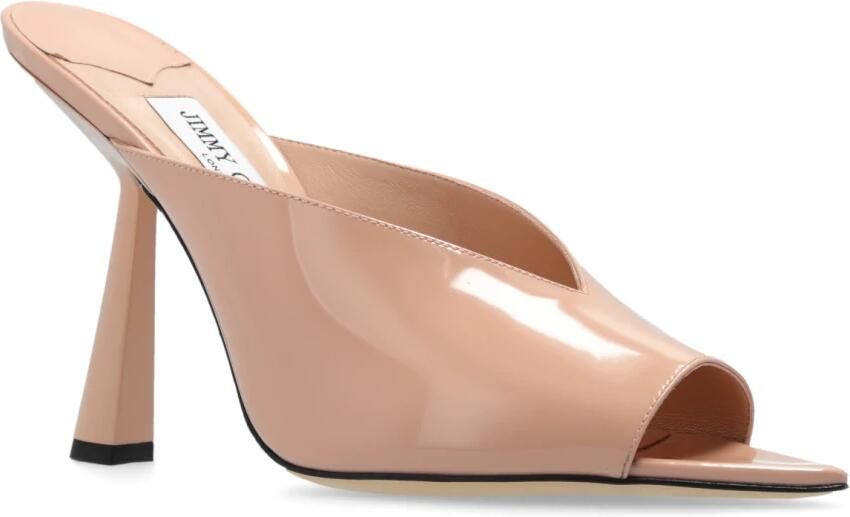 Jimmy Choo Gehakte pantoffels 'Maryanne' Pink Dames - Foto 5