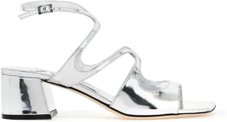 Jimmy Choo Metallic Leren Azilia Sandalen