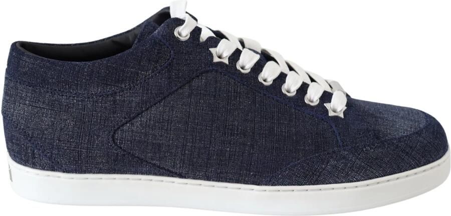 Jimmy Choo Stijlvolle Slip-On Denim Sneakers Blue Dames - Foto 2