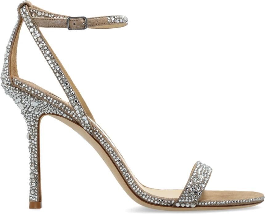 Jimmy Choo Moza 100 Hoge Sandalen