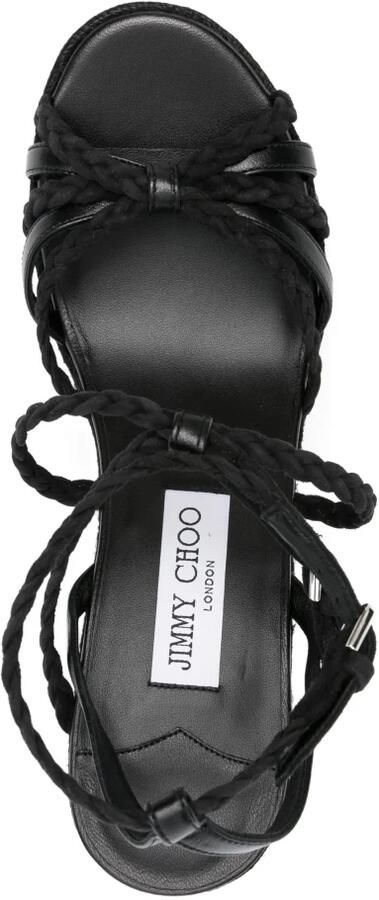 Jimmy Choo Nyra 100 Wedge Sandal - Foto 2