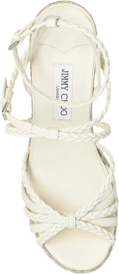 Jimmy Choo Nyra 100 Wedge Sandalen - Foto 2