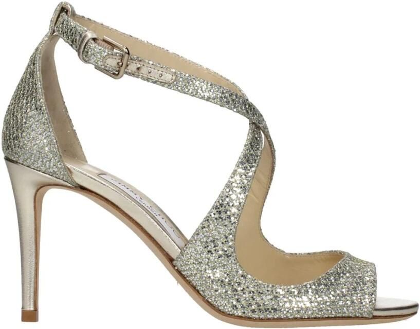 Jimmy Choo Plastic Stiletto Hak Sandalen