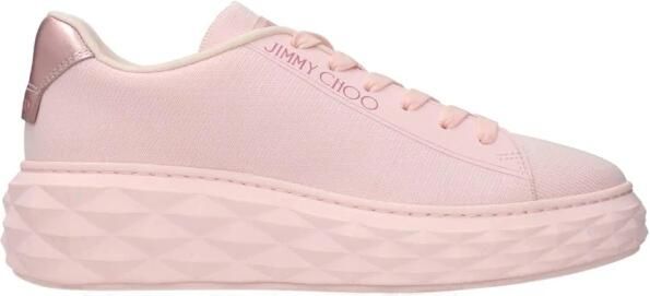 Jimmy Choo Platform Fabric Sneakers