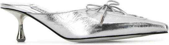 Jimmy Choo Puntige Muiltjes met Kittenhak - Foto 2