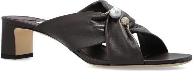 Jimmy Choo Rafi 45 Heeled Mules - Foto 6