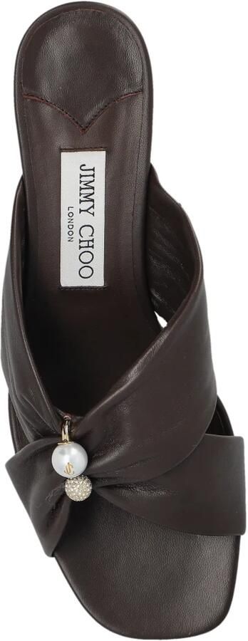 Jimmy Choo Rafi 45 Heeled Mules - Foto 4