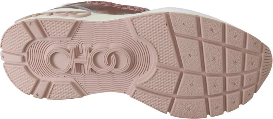 Jimmy Choo Roze Glitter Sneakers Euforie Multicolor Dames - Foto 2