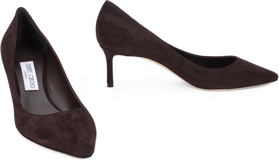 Jimmy Choo Suede hakken schoenen Romy - Foto 3