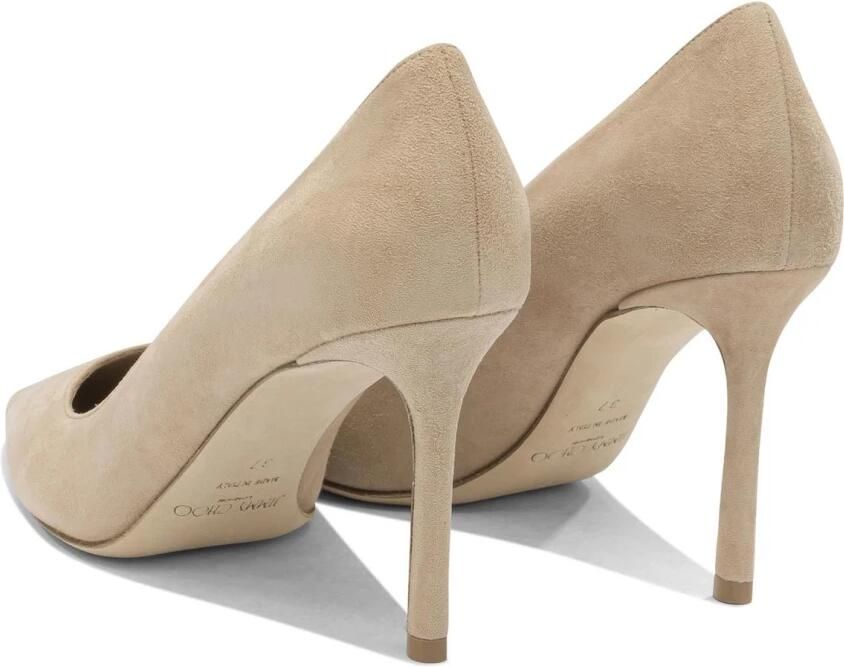 Jimmy Choo Romy 85 Suède Puntige Stiletto Pumps - Foto 4