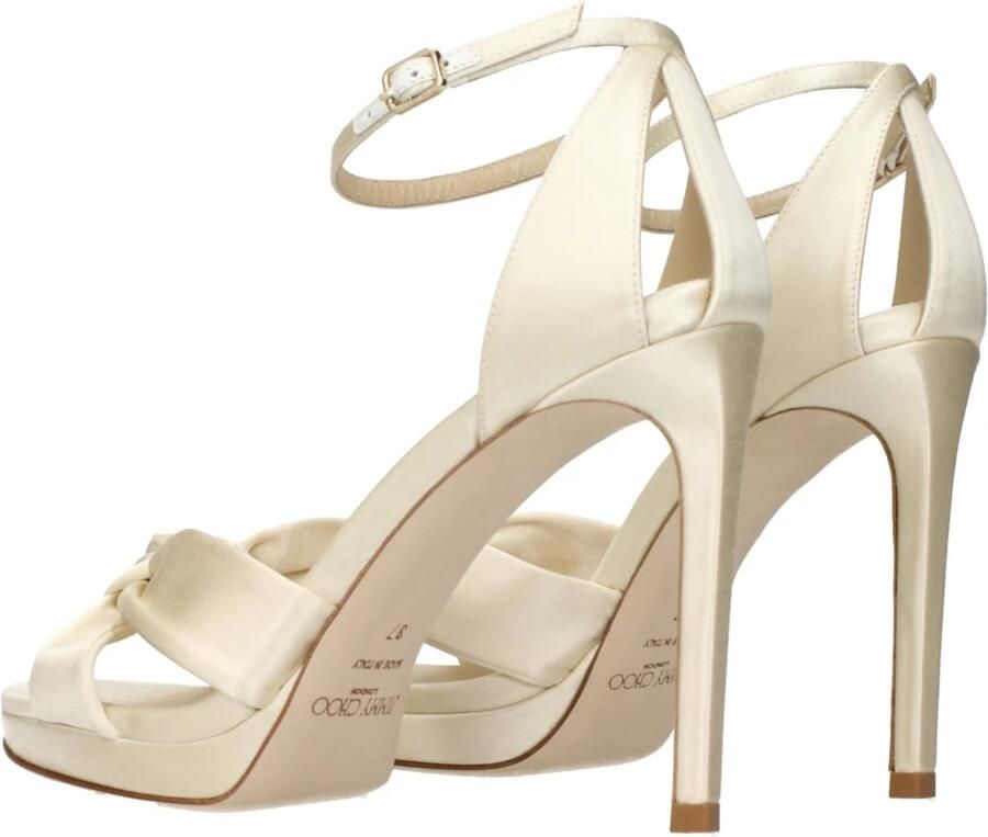 Jimmy Choo Rosie 100 Satin Sandal - Foto 4