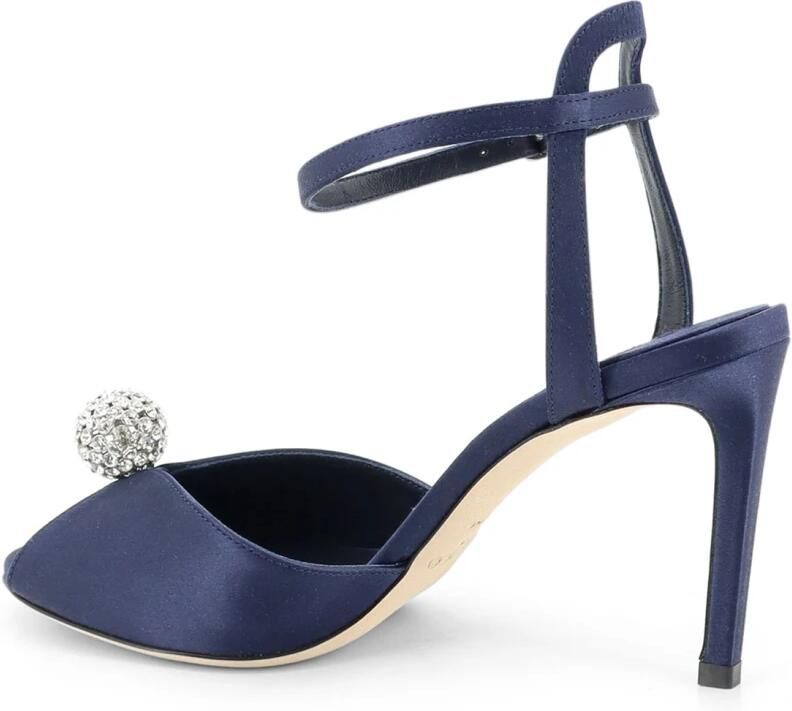 Jimmy Choo Sacora 85 satijnen sandalen met hak - Foto 5
