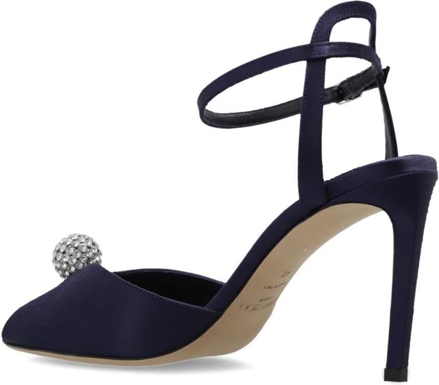 Jimmy Choo Sacora 85 satijnen sandalen met hak - Foto 2