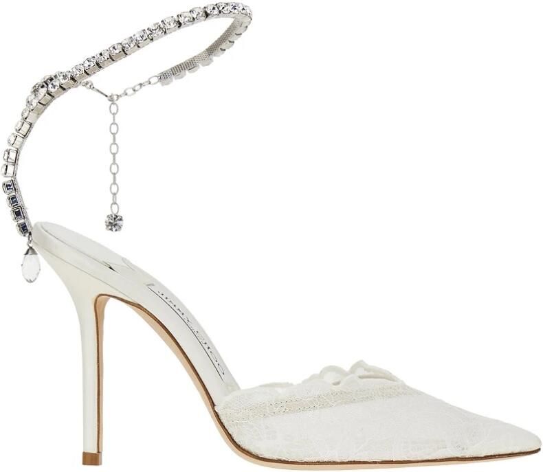 Jimmy Choo SAEDA 100 kanten pumps