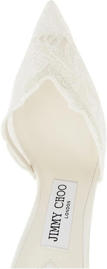 Jimmy Choo SAEDA 100 kanten pumps - Foto 3