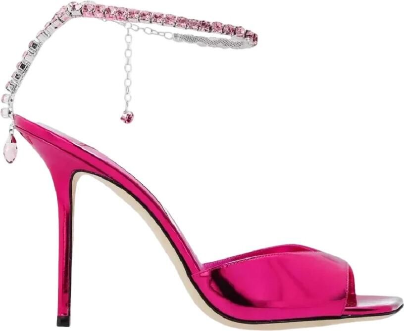 Jimmy Choo Sandalettes met hak Saeda Pink Dames - Foto 2