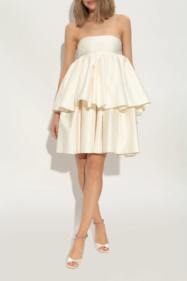 Jimmy Choo Geschoeide sandalen Saeda White Dames - Foto 5