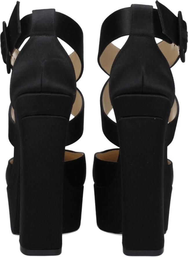 Jimmy Choo Satijnen Platformsandalen - Foto 2