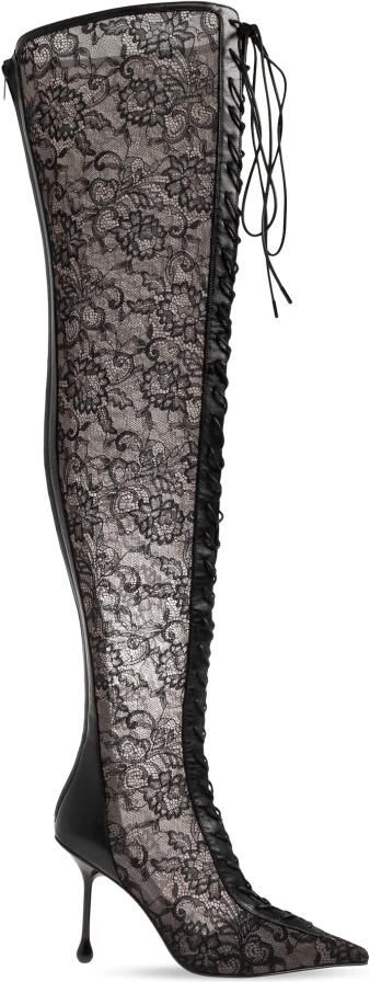 Jimmy Choo Scarlett Over-the-Knee Laarzen