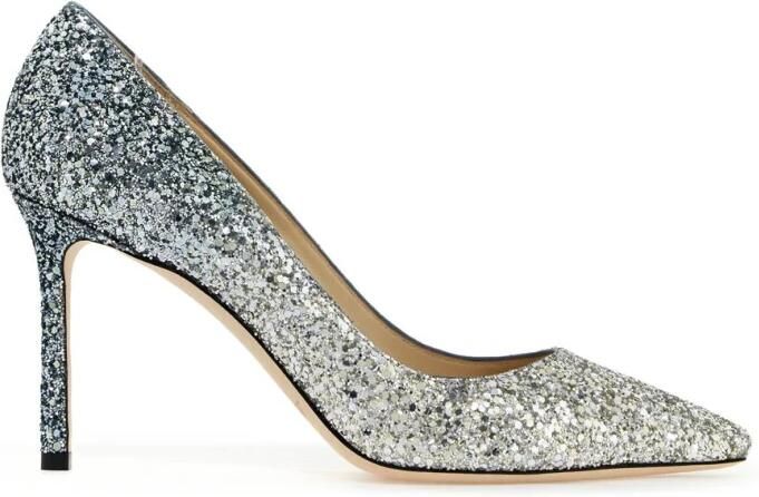 Jimmy Choo Shaded Glitter Romy Pumps