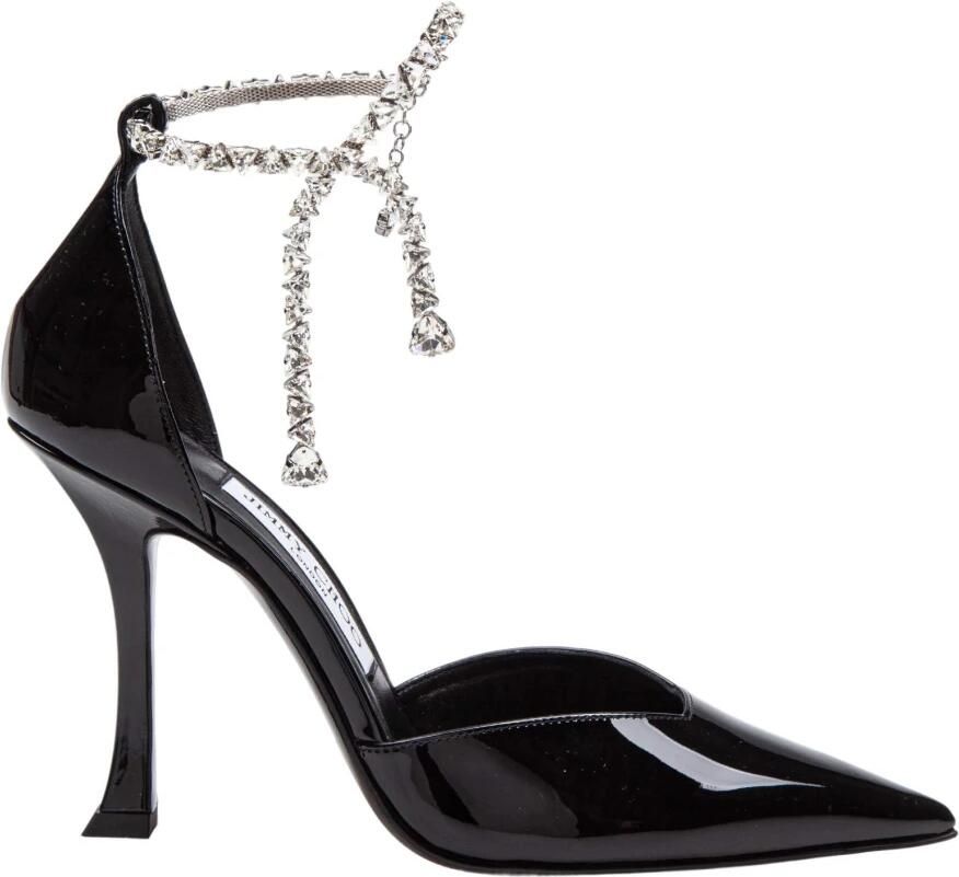 Jimmy Choo Zwarte Pumps met Kristalband - Foto 2