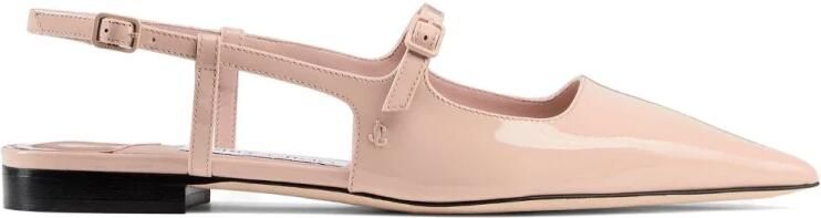 Jimmy Choo Stijlvolle ballerina`s met enkelbandje