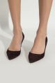Jimmy Choo Suede hakken schoenen Romy - Bruin