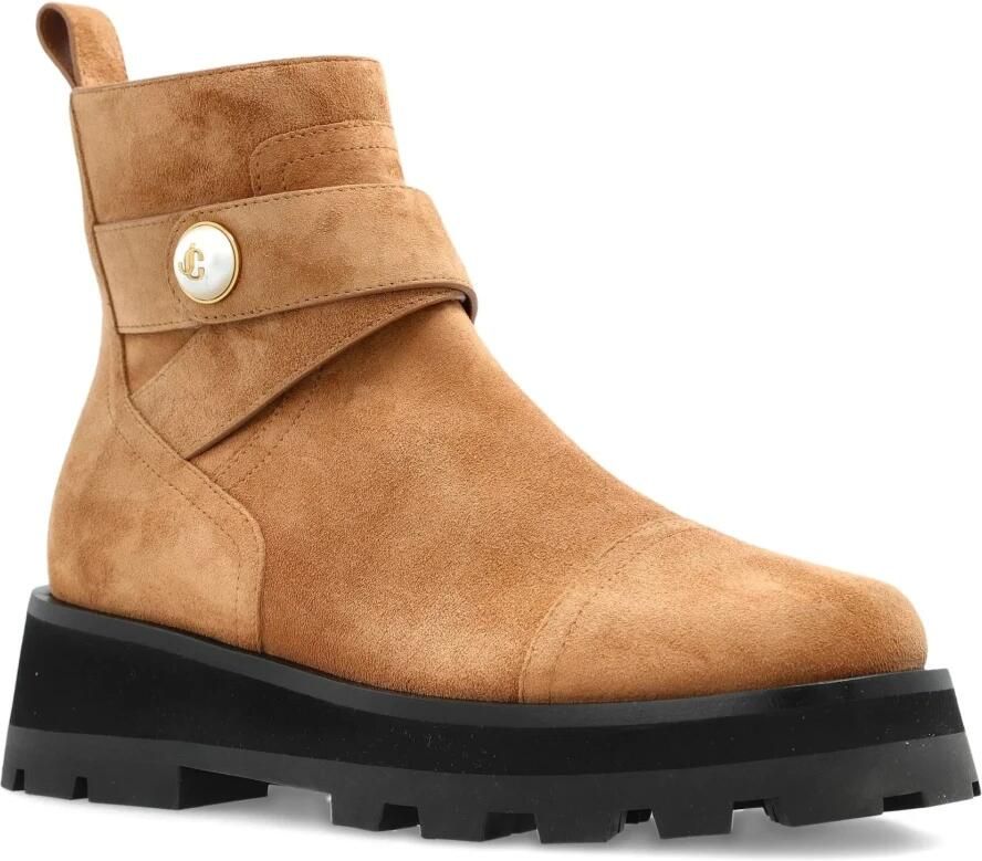 Jimmy Choo Toffee Meena Platte Schoenen