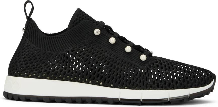 Jimmy Choo Veles Crochet Knit Sneakers