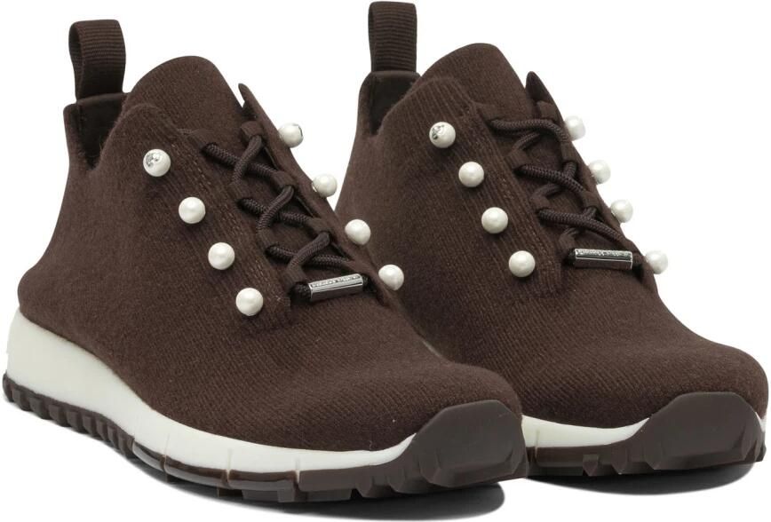 Jimmy Choo Veles Knit Trainers - Foto 3