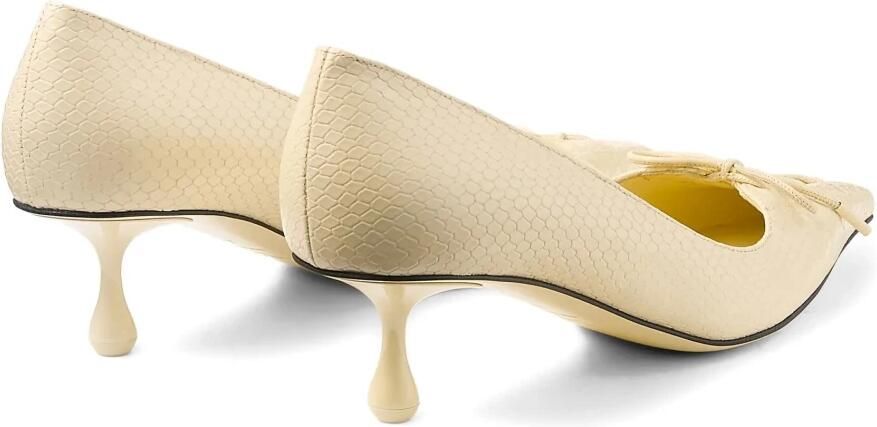 Jimmy Choo Witte Hakken Leren Damesschoenen