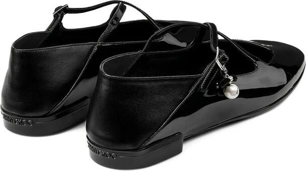 Jimmy Choo Zwarte A del Teen Platte Schoenen