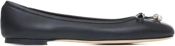 Jimmy Choo Elme Ballerina Flats met kristalversierde parels Black Dames - Foto 7