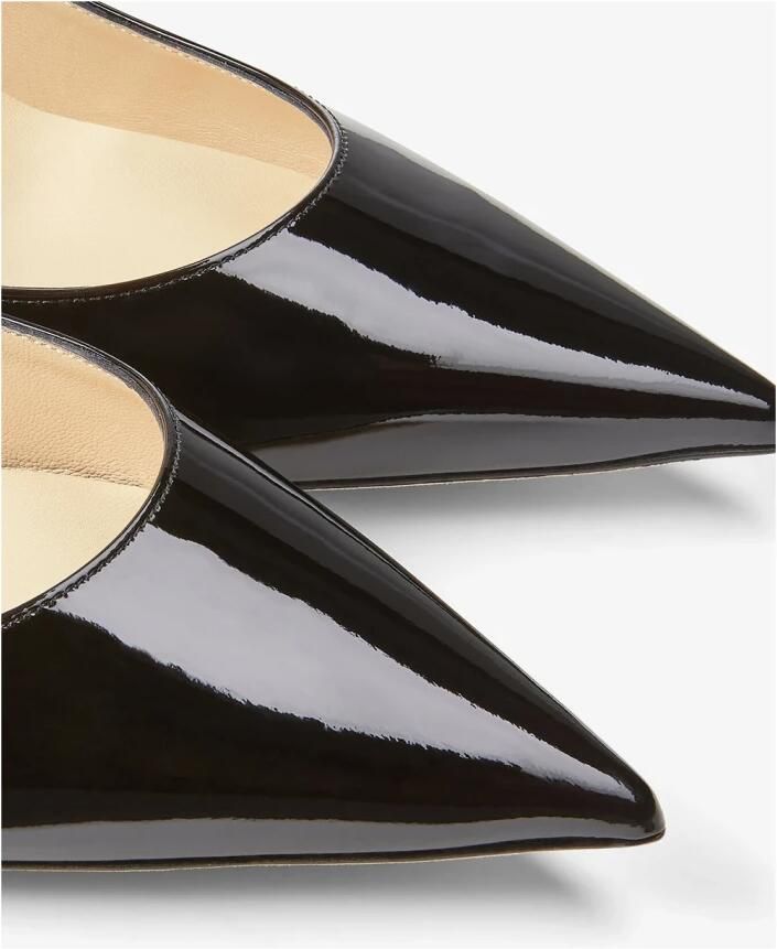 Jimmy Choo Zwarte sandalen met kristallen - Foto 2