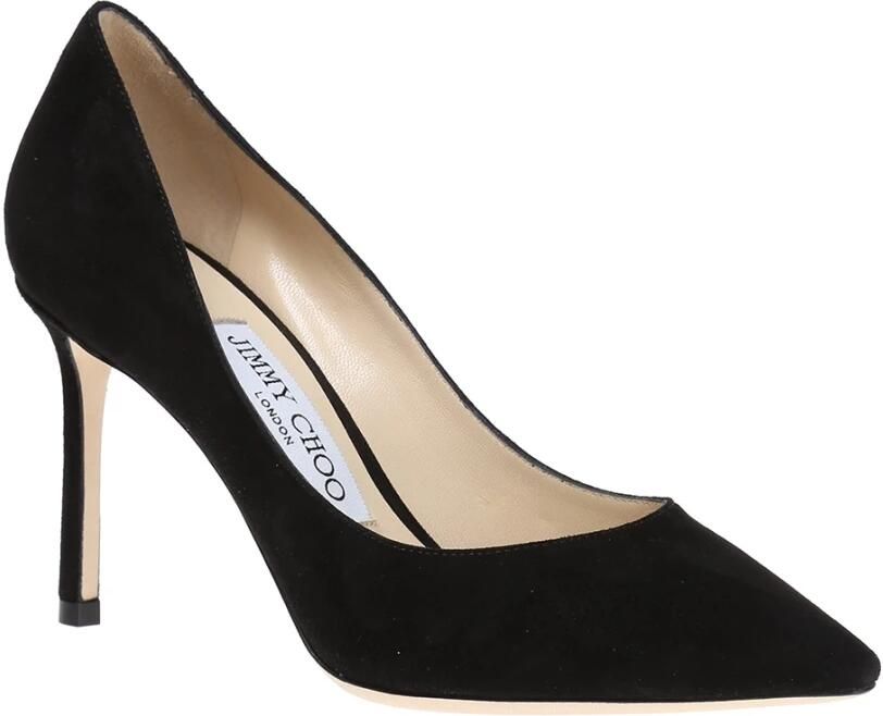 Jimmy Choo Hoge hakken "Romy 85" Pumps Black in zwart