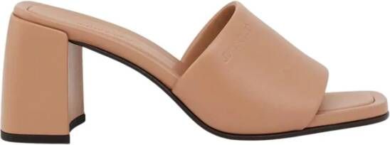 Jimmy Choo Kameel Hoge Hak Sandalen Lena