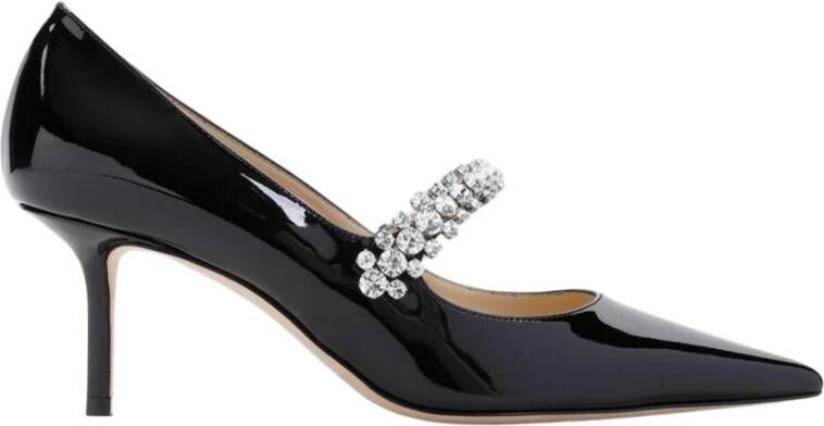 Jimmy Choo Hoge hakken "Bing 65" Pumps – Black Patent in zwart