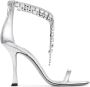 Jimmy Choo Kristalversierde Stiletto Hak Schoenen Gray Dames - Thumbnail 2
