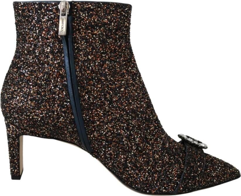 Jimmy Choo Laarzen met hakken Bruin Dames