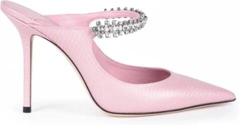 Jimmy Choo Leren Muiltje Hakken