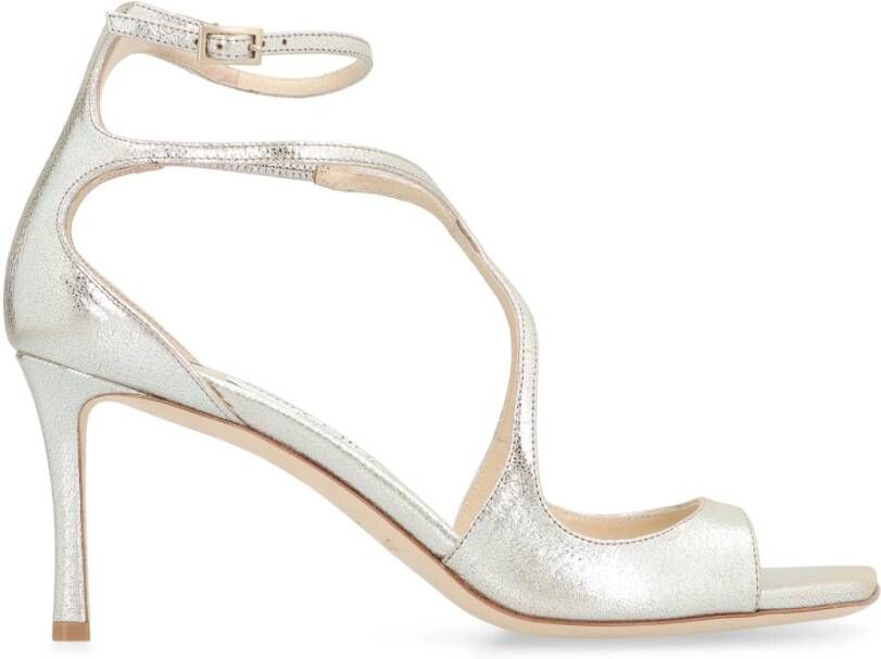 Jimmy Choo Leren Sandalen met Verstelbare Enkelband