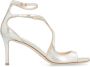 Jimmy Choo Leren Sandalen met Verstelbare Enkelband - Thumbnail 1